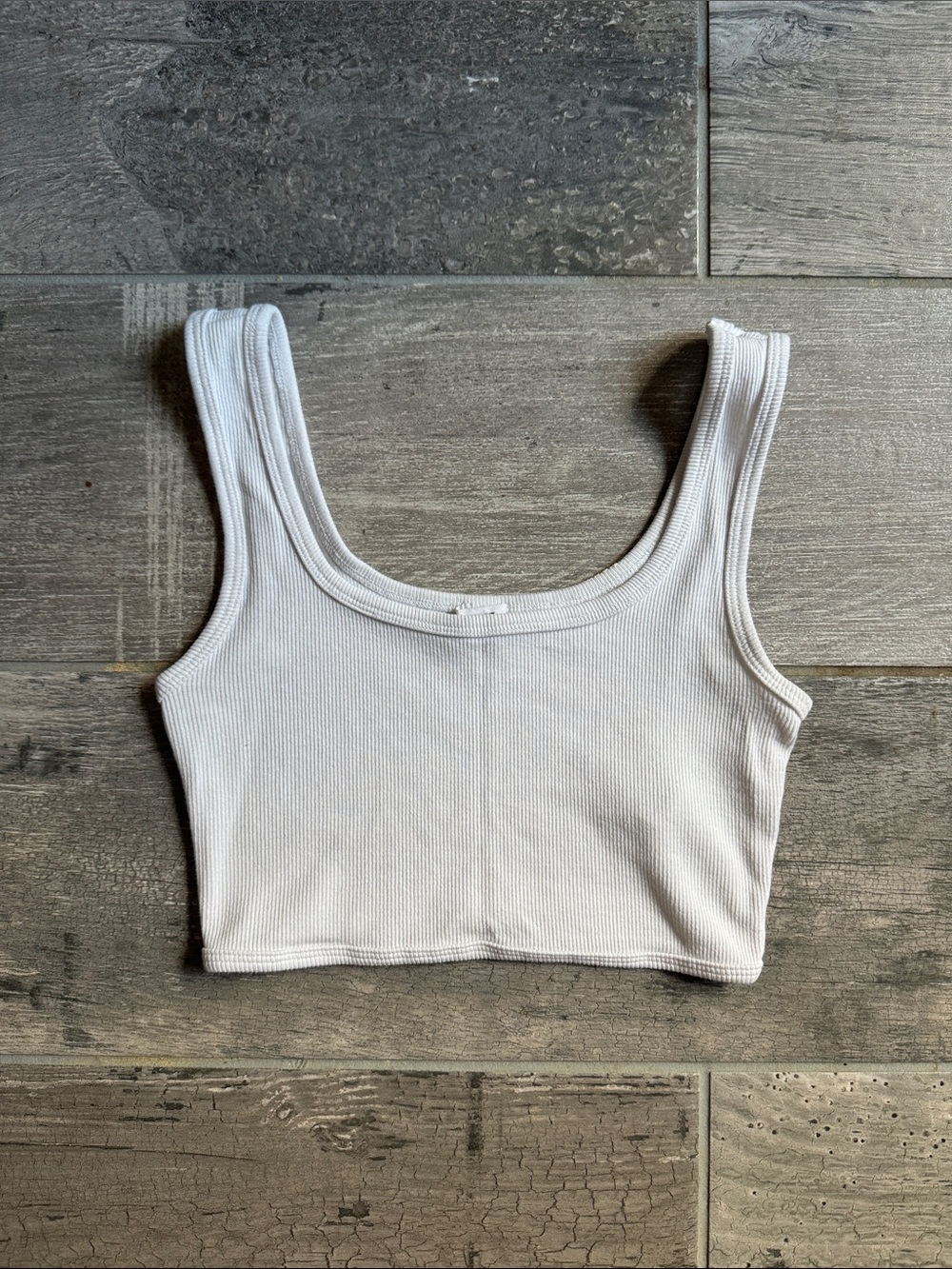Garage Ribbed Crop Top